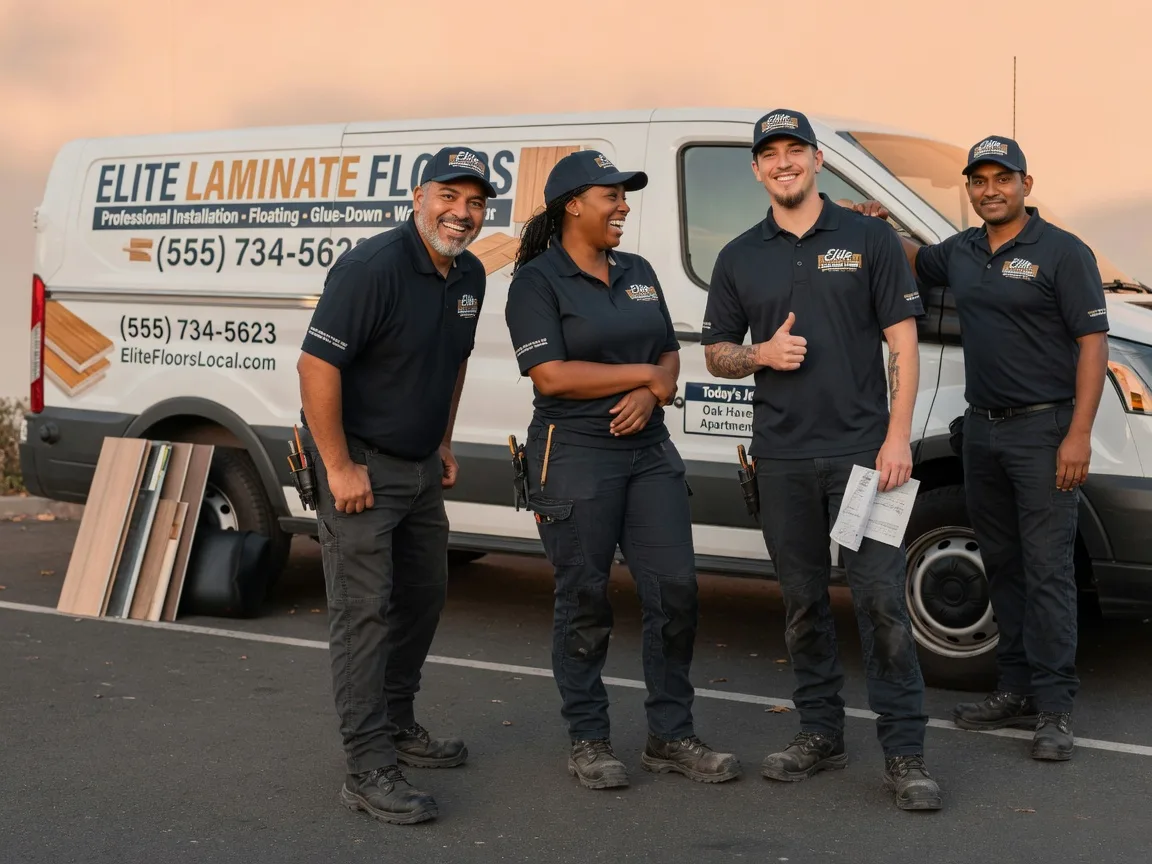 Laminate flooring installation company in Mansfield, IL